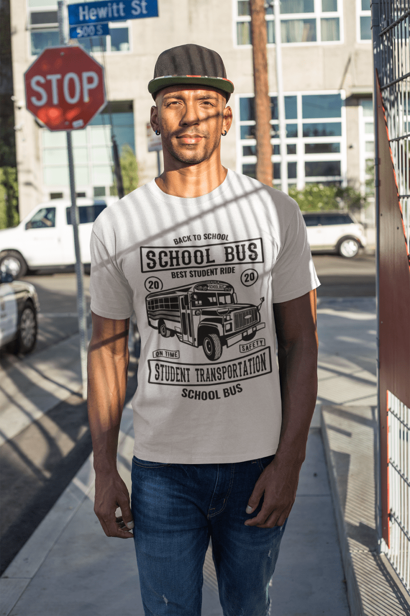 T-Shirt Unisex School Bus