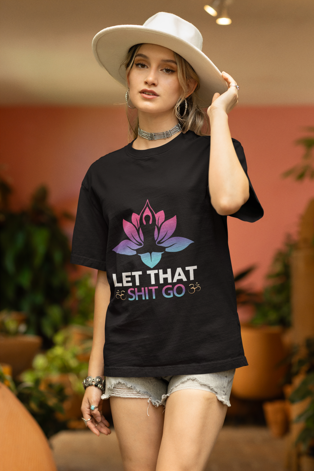 Classic Organic T-Shirt Women Yoga