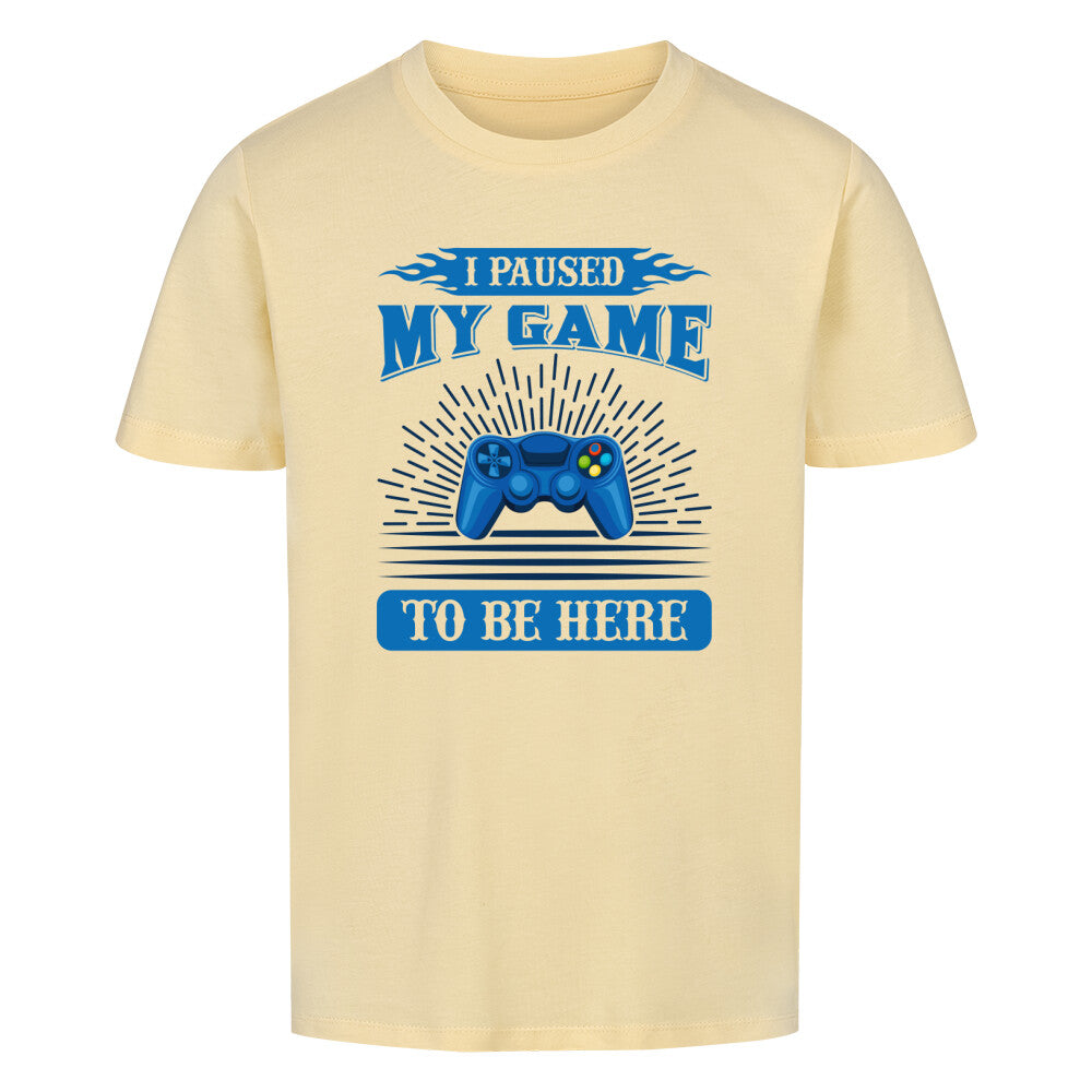 Premium Organic Shirt Kids My Game