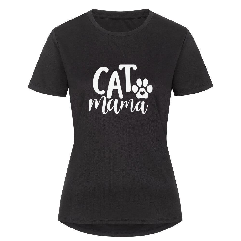 Sport T-Shirt Women Cat