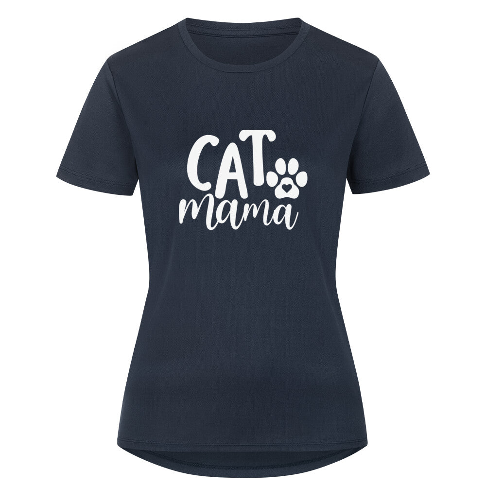 Sport T-Shirt Women Cat