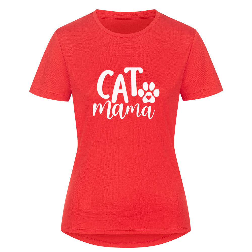 Sport T-Shirt Women Cat