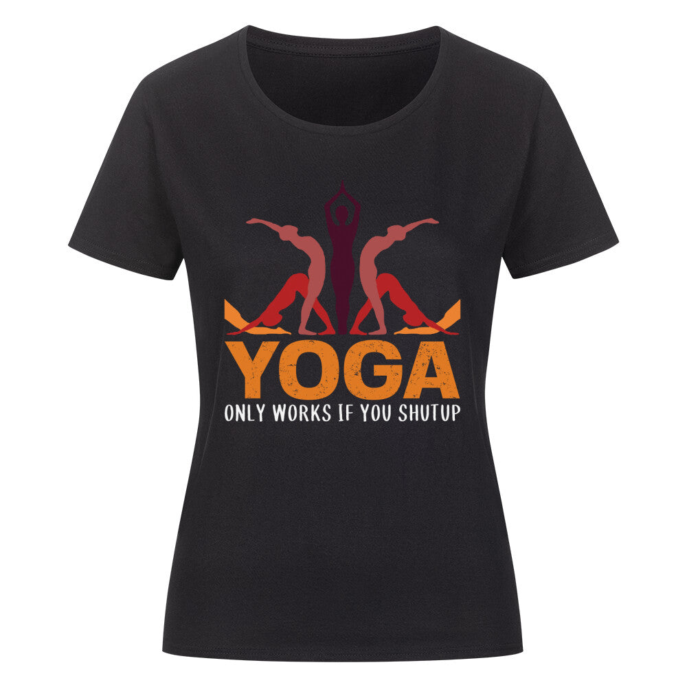 Classic Organic T-Shirt Women Yoga