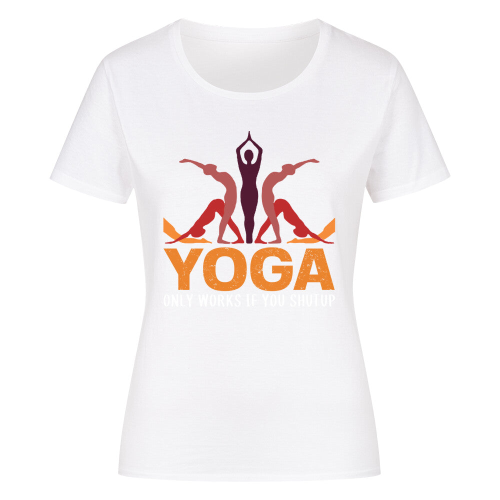 Classic Organic T-Shirt Women Yoga