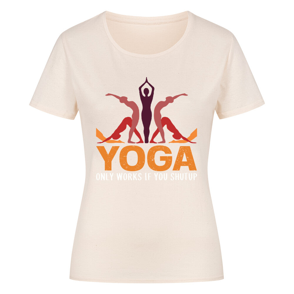 Classic Organic T-Shirt Women Yoga