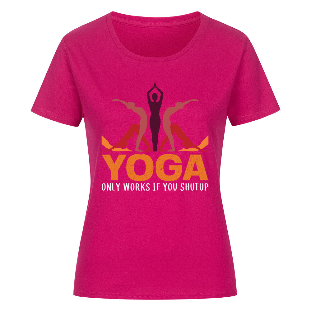 Classic Organic T-Shirt Women Yoga