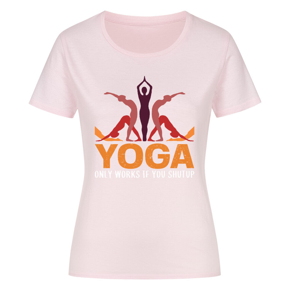 Classic Organic T-Shirt Women Yoga