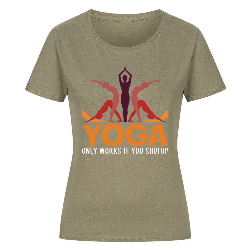 Classic Organic T-Shirt Women Yoga